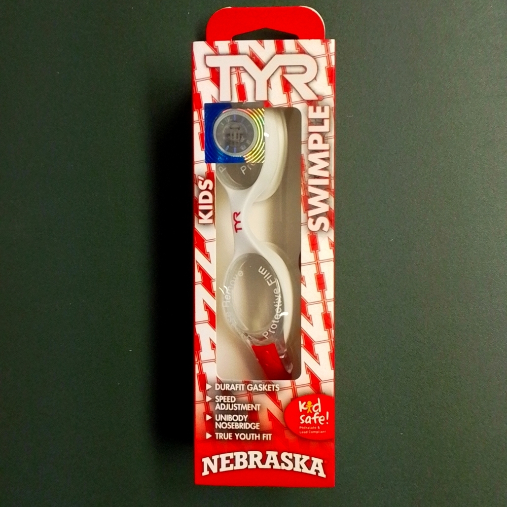 TYR kids swimming goggles